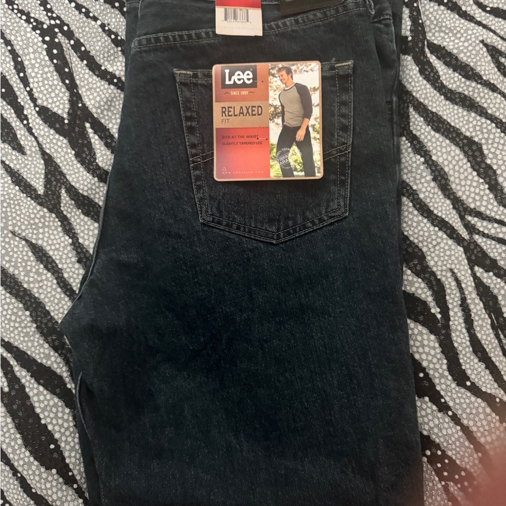 Lee Blue Relaxed Fit Jeans Timeless Comfort
